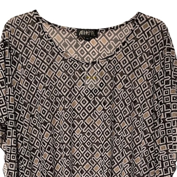 Athena Gold Coast Geo Tunic Cover-Up - Picture 5 of 8